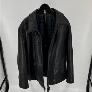 Tommy Hilfiger Black Leather Jacket